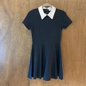 Black/White Collar Dress